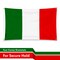 G128 Italy Italian Flag | 3x5 Ft | LiteWeave Pro Series Printed 150D Polyester, 4 Corner Brass Grommets | Country Flag, Vibrant Colors, Perfect For Balcony, More Durable Than 100D 75D Polyester